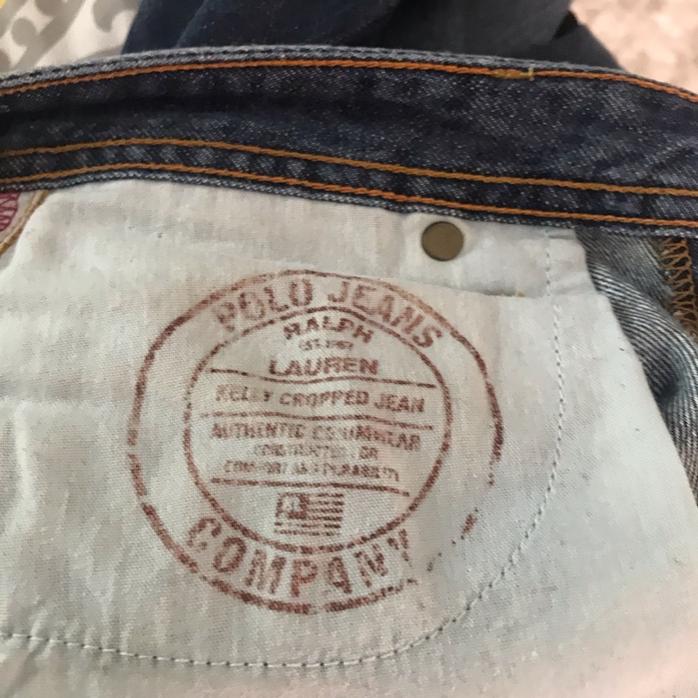 Ralph Lauren Kelly Cropped Jean - Picture 4 of 5